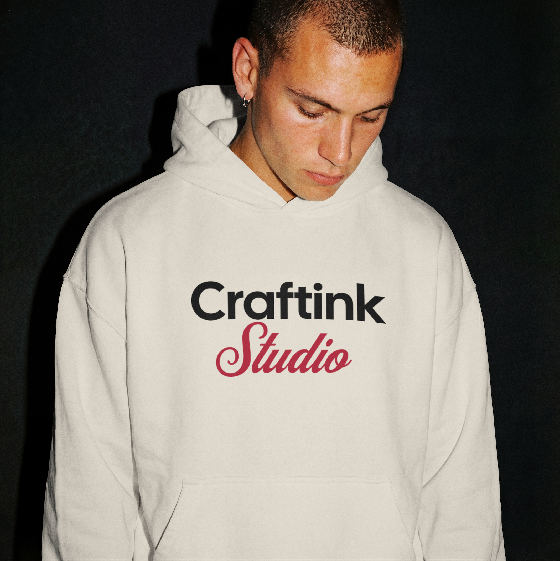Sudadera con Capucha 'Sweet Destiny' Craftink Studio - Beige