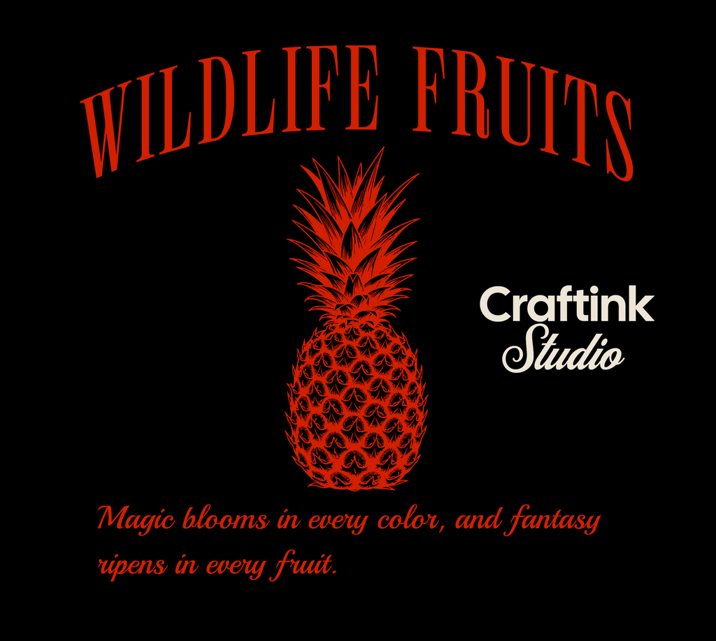 Tote Bag "Wildlife Fruits" by Craftink Studio