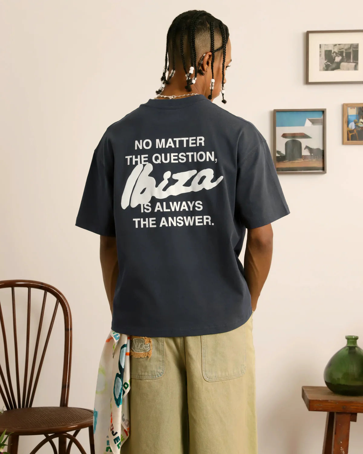 Camiseta manga corta | Ibiza Dark Grey